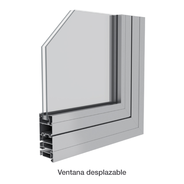 Aberturas de Aluminio  ventanas de Aluminio A40 ABERCOM®